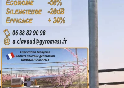 Tour antigel GYROMASS, nouvelles caractéristiques optimisées