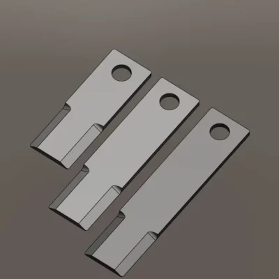 Couteaux plat à double biseau, Gamme 12 mm